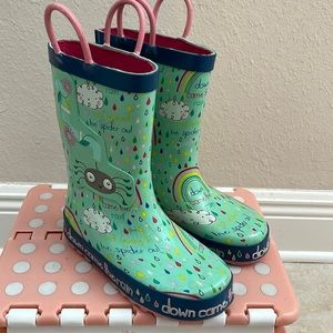 Toddler girl rainboots